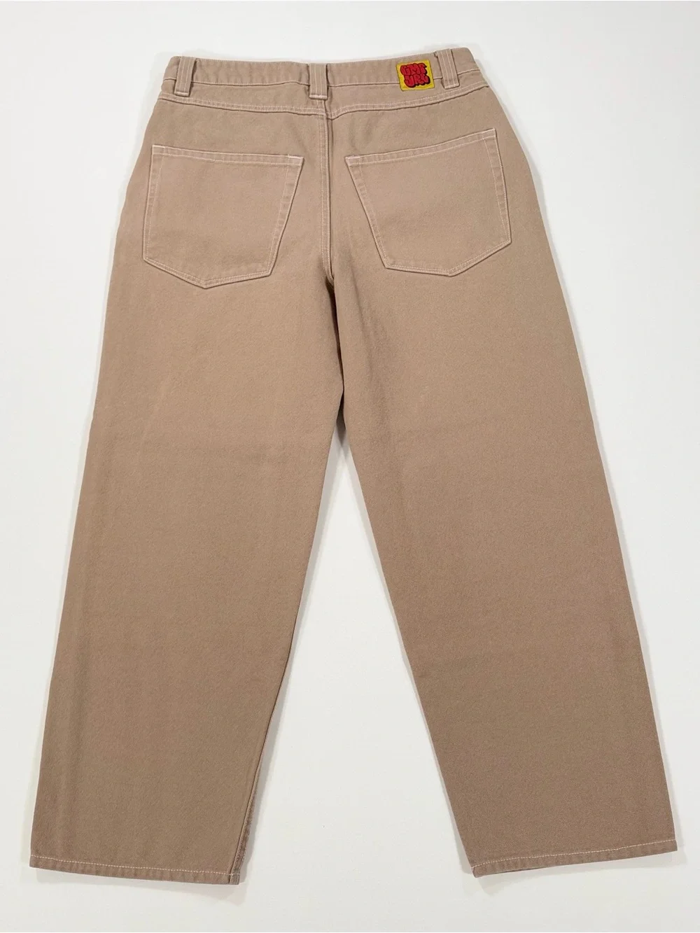 Empyre Khaki Double Knee Skateboarding Pants Size 30x26 Tan Baggy Work Carpenter